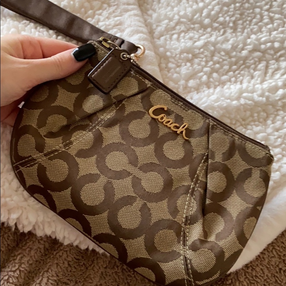 Coach wristlet